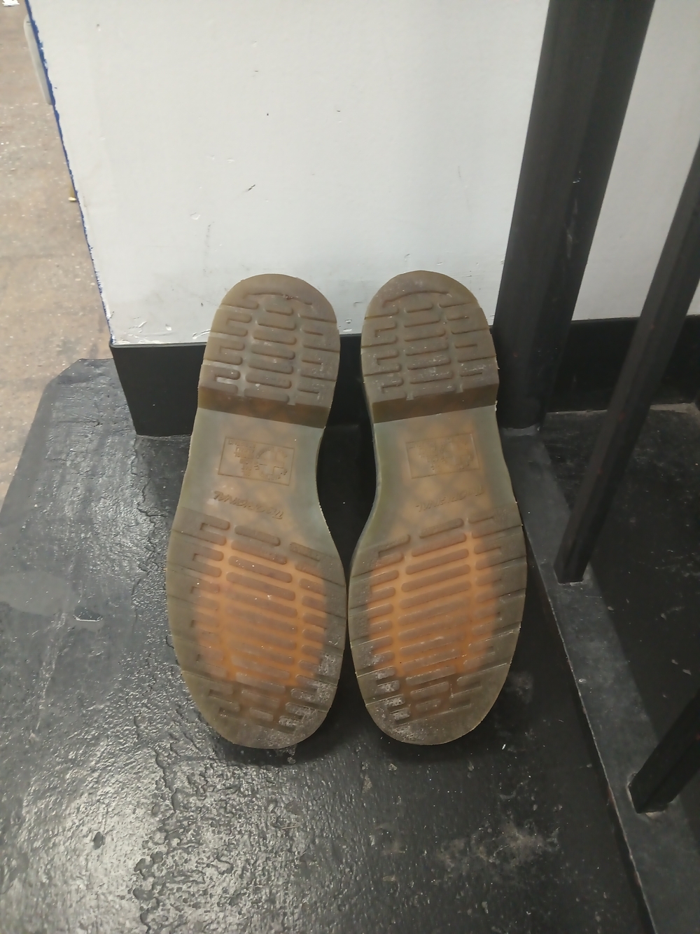Dr. Martens Black Chelsea Boots with Yellow Stitching - Picture 5 of 6